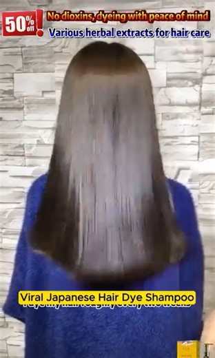 ✨ Say Goodbye to Grey Hair with Japanese Long Lasting Natural Hair Dye Shampoo! ✨ Our all-in-one shampoo is the ultimate solution for natural-looking, smooth, and vibrant hair. Enriched with Argan Oil, Wild Ginseng, and Olive Oil, it colors, cleanses, and conditions your hair in one simple step. Perfect for covering greys effortlessly while leaving your hair soft and shiny! 🌟 💧 Why You'll Love It: ✅ Full Grey Coverage with a natural finish ✅ Ammonia-Free and gentle on scalp ✅ Leaves hair soft,