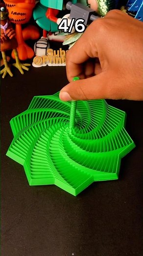 6 Satisfying 3D-Printed Fidget Toys in 60 Seconds! #3dprinting #fidgettoy #satisfying