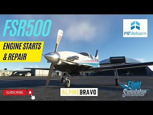 Flying the FSR500 | Part 3 - Engine starts & Repair | FULL tutorial