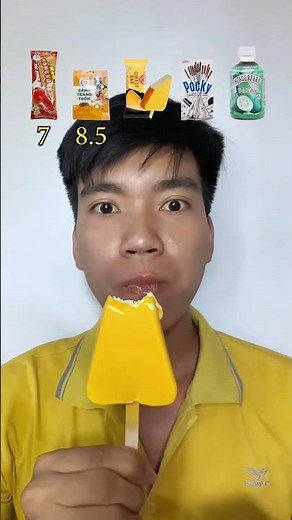 Eating random food 😋 pocky, tea drink, snack