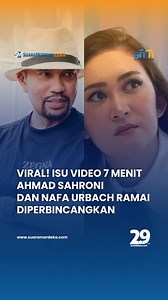 Rumor Video 7 Menit Ahmad Sahroni dan Nafa Urbach dari Flashdisk Putih, Faktanya?