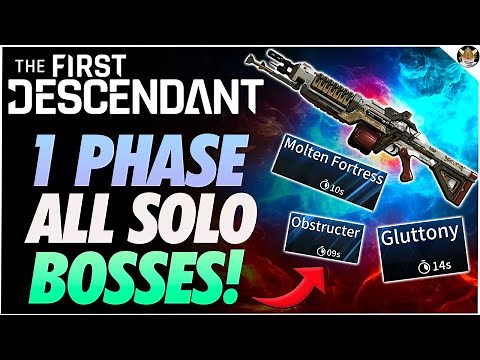 The First Descendant Updated Enduring Legacy Build Guide ~1 PHASE ALL SOLO BOSSES JUST MELTS THEM!~