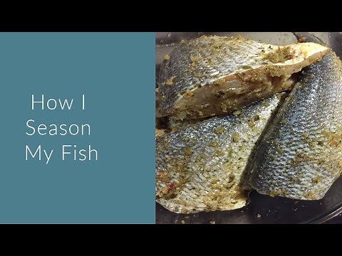 HOW TO SEASON FISH CARIBBEAN STYLE