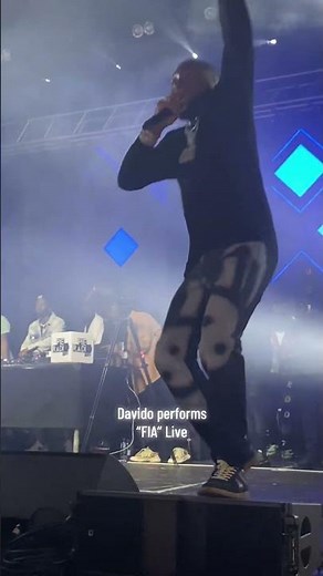 Davido | “FIA” Live performance UK