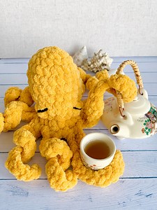 Chill Octo - Octopus Crochet Pattern: Amigurumi Plushie (PDF Digital Download) - Etsy