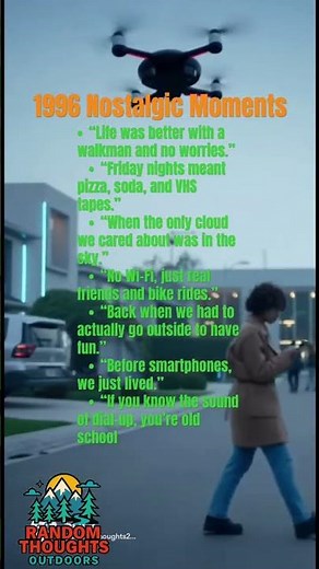 1996 💾 Nostalgic Moments. Do you remember when🤔