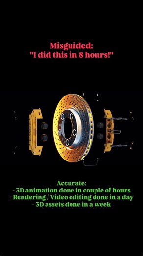 Dushko Avramovski on Instagram: "This brake - wheel - assembly is just one component of the Porsche 962C I am developing. 3D modeled and animated solely in Autodesk Maya and rendered with V-Ray Chaos Vantage More systems, 3D details, and asset development coming soon. Subscribe to follow the build 🪶 #Avramovski3D on @twitch & @youtube #3d #automotive #3dart #vray ------------------------------- Featuring: @brembo caliper, @avontyresofficial tires, @bbs_germany_official wheel aero cover & @porsc