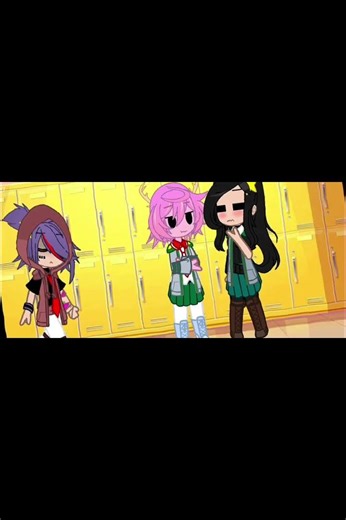 first day of school:When Jirou and Momo met~ #gacha #gachaedits #gachalife #edit