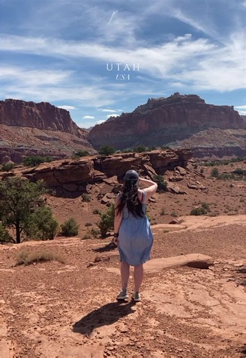 Have you been to UTAH? What a dream this was. Like stepping onto another planet ❤️ #roadtrip #travel #adventure #seetheworld #USA #utah ##utahisbeautiful #usa🇺🇸 #usaroadtrip