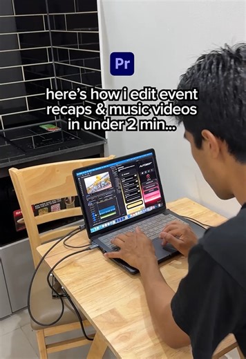 Edit event & music videos in under 2 minutes | Premiere Pro tips