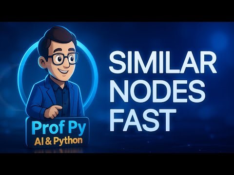 Node2Vec: Learn Graph Embeddings for Similar Nodes in Python