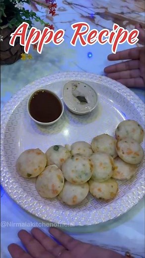 Soft & Crispy Appe Recipe | South Indian Breakfast | Quick & Tasty Snack | Healthy Breakfast Idea 😋