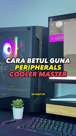 Panduan Pengguna Cooler Master dengan Perisian MasterPlus