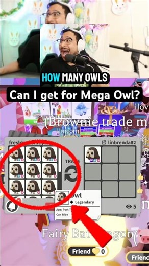 How many Owls can a Mega Owl Get in Roblox Adopt Me?