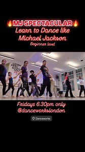 🔥MJ SPECTACULAR🔥 My amazing Michael Jackson Dance Class @danceworkslondon taking place Fridays 6.30pm. We keeping the technical stuff simple (beginner level) so now you can all learn the FAMOUS ICONIC MJ moves in a more enjoyable way .. 🎶🎼🕺🎶👍 #michaeljackson #mjfam #moonwalk #dancelife #danceteacher #danceclass #billiejean #mjforever #michaeljacksonforever #mjtribute #michaeljacksonimpersonator #viral #trending | Suleman Mirza