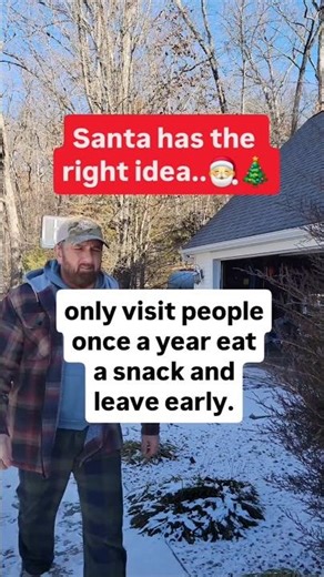 The Santa method actually works 😅🎅 #relatable #genius