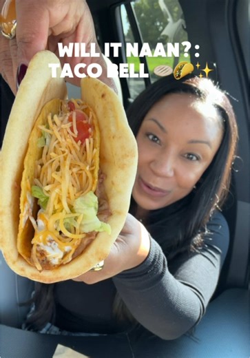 #ad double decker taco but make it Naan. Trust me! @Stonefire Authentic Flatbreads #stonefirenaan #foodhacks #fastfoodtok #doubledecker. Product purchased independently. Paid Partnership with FGF Brands and Stonefire®