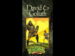 Opening To The Greatest Adventure Stories From The Bible: David & Goliath 1994 VHS