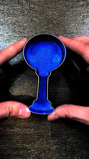 A Secret Way to Make an Antique Clock out of Sand in a Couple of Seconds