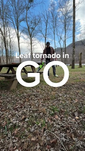 Ditch the rake and the gas fumes ⬇️