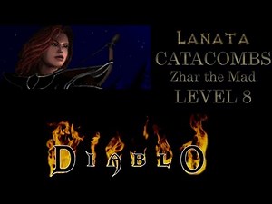 Diablo 1 - Let's play Rogue - Playthrough Level 8 - Zhar the Mad