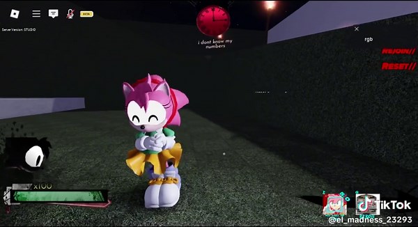 Amy Rose's Sonic.exe Memories in Roblox