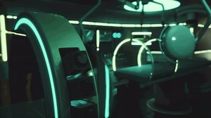 MRI scanner room with Magnetic Resonance Imaging machine