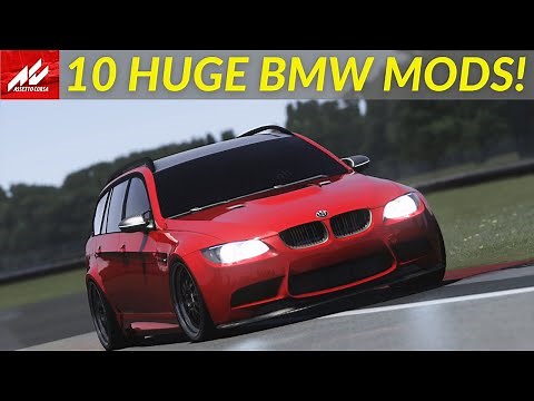 10 HUGE BMW Mods! FREE With Links! Assetto Corsa 2023
