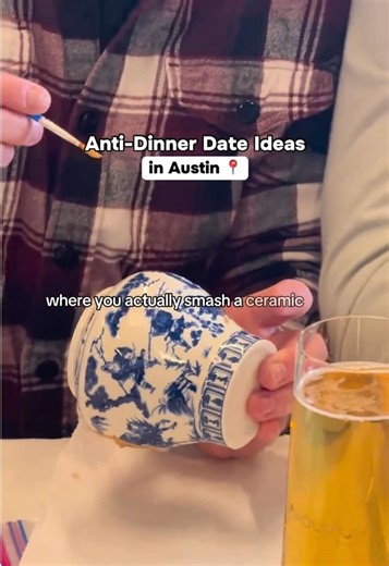 Anti-dinner Date Activity in Austin,TX📍 This is not dinner and awkward small talk. This is controlled destruction. You walk in. You intentionally break a ceramic bowl/vas/e Then you rebuild it — filling every crack with gold. 📅 Mar 15 multiple dates📍 Spokesman Coffee Highland More Kintsugi is the ancient Japanese art of repairing pottery by highlighting the fractures instead of hiding them. In this hands-on workshop, you’ll smash a bowl (yes, on purpose) and restore it using super glue and go