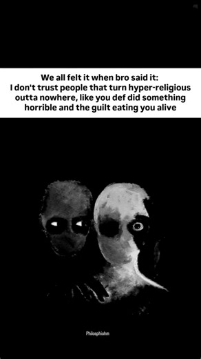 Ones! on Instagram: "Psychological research suggests that sudden increases in religiosity can stem from a variety of factors beyond guilt, often related to major life changes, stress, or a search for meaning. People might turn to religion when facing a crisis, experiencing a profound personal loss, or looking for community support during difficult times. While some may seek solace or redemption due to past actions, the shift isn't always driven by a "horrible" secret. It is often a complex copin