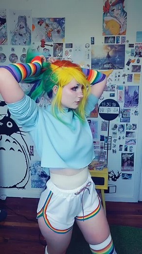 🌈💕 #rainbowdashcosplay #mlp #rainbow #piprainbow #rainbowdash #mlpcosplay #equestragirls #mylittleponycosplay #mylittlepony #wonderbolts