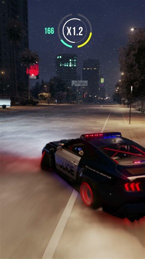 Drifting Away from Cops Like This #shorts #needforspeed #drift#carx street#automobile #gaming