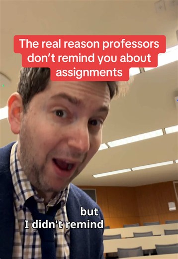 Your professors are trying to teach you more than just the course subject matter. We’re trying to teach you how to operate successfully in the world beyond school. (BTW — sometimes that’s a lot harder to learn than the subject itself.) #college #collegeadvice #professor #school #schoolhelp