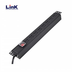 [Hot Item] Rack Mount 8 Ways PDU for 6u 9u 12u Wallmount Cabinet