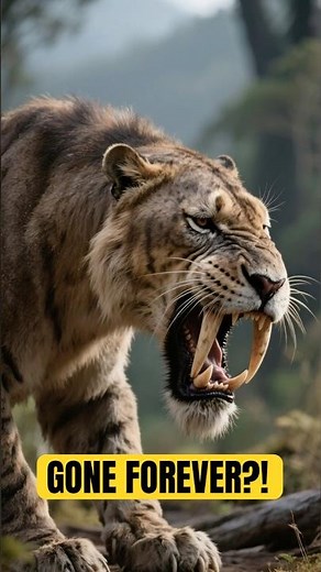 Why Sabertooth Cats Suddenly Went Extinct 😱