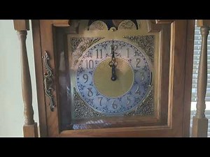 Emperor Grandfather clock strikes 12