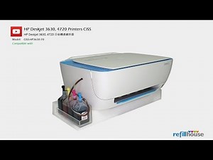 HP Deskjet 2130, 2135, 3630, 3635, 4720 CISS - HP 63, 302, 123, 803; HP 664, 680, 652; HP 46;