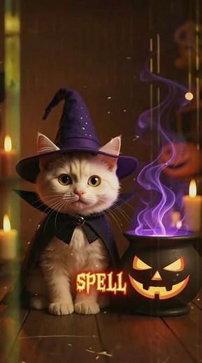👻 Top 5 Cutest Halloween Cat Costumes #halloweencats #catcostumes #funnypets
