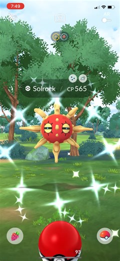Pokémon GO - Shiny Solrock