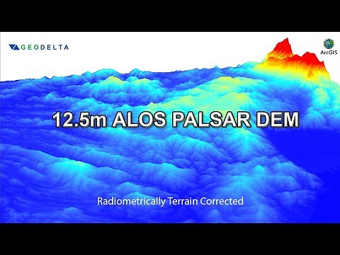 Download ALOS PALSAR RTC 12.5m DEM for Free