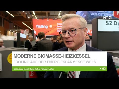 Fröling präsentiert neue Biomasse-Heiztechnik auf der Energiesparmesse Wels