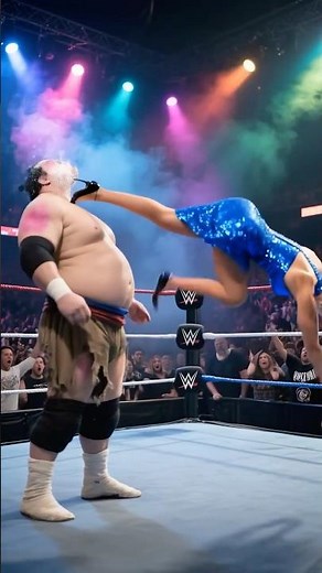 Jiangshi Sumo vs Western Casino Girl – Who Wins? #kungfu #boxing #wushufight