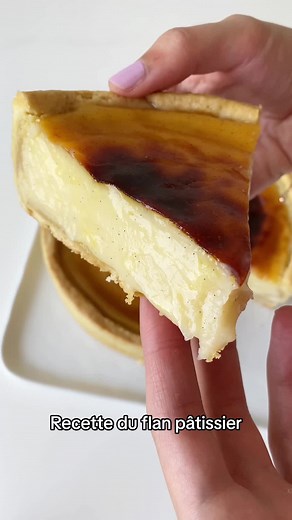Flan pâtissier #pourtoi #food #recettefacile #receta #patisserie #foodlover #baking #flanpatissier #flan #recette #viralrecipe #easyrecipe #gouter