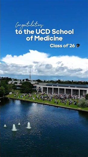 🎓🩺 The hard work has paid off - huge congratulations to the UCD School of Medicine Class of ’26.