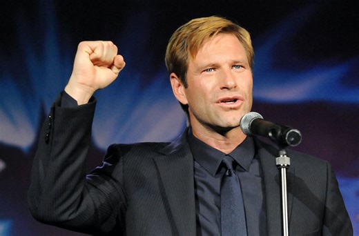 ‘The Dark Knight’: Aaron Eckhart Weighs in on Whether Harvey Dent Would Approve of Batman’s Final Heroic Act