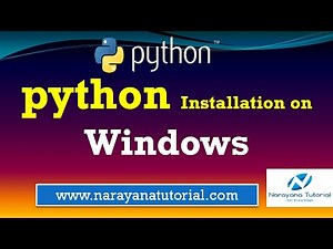 Python Installation on Windows