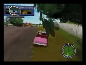 Crashing around etc with simpsons hit & run