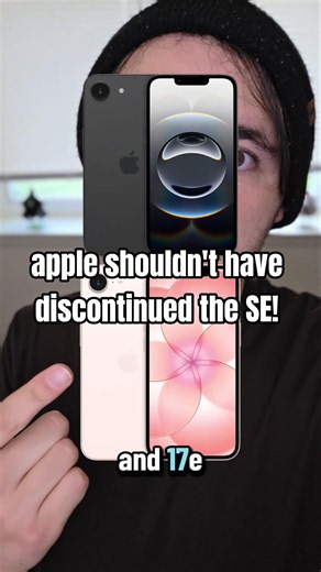 iPhone SE should have NEVER been discontinued!
