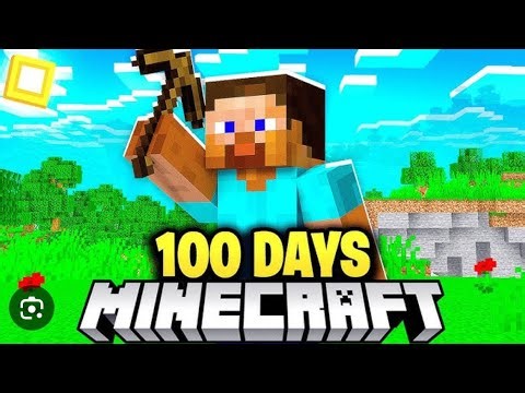 100 Days Survived In Minecraft hardcore Live Stream! 😍