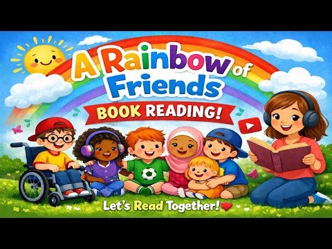 A rainbow of friends || Book Reading || Read aloud || Book Reading for Kids 🤩